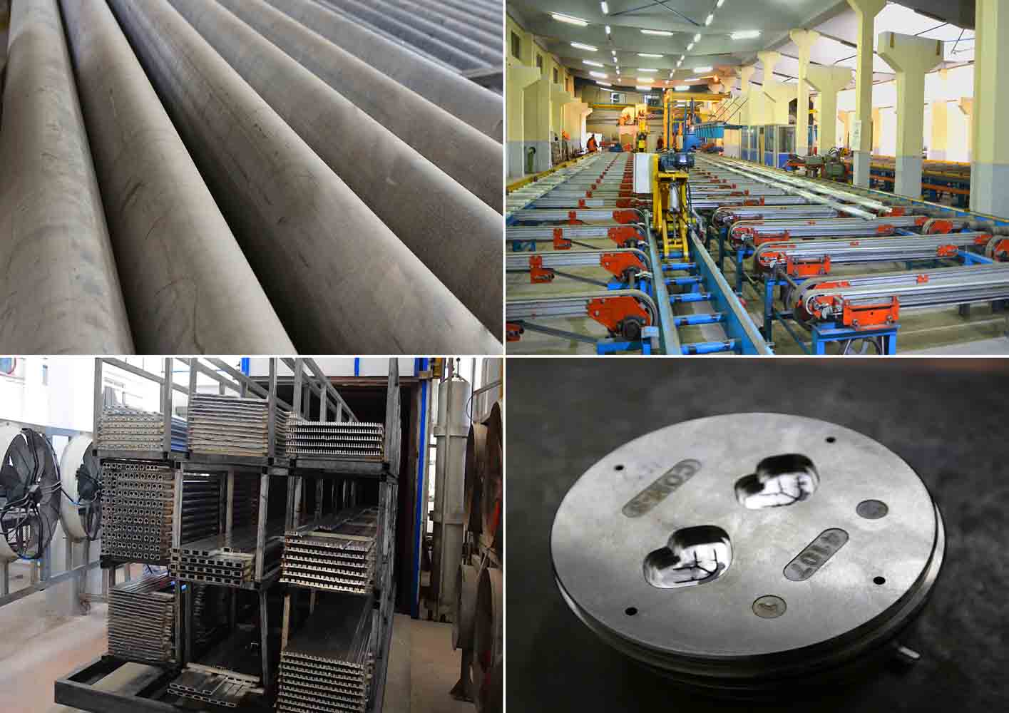 Small aluminium profiles manufacturing